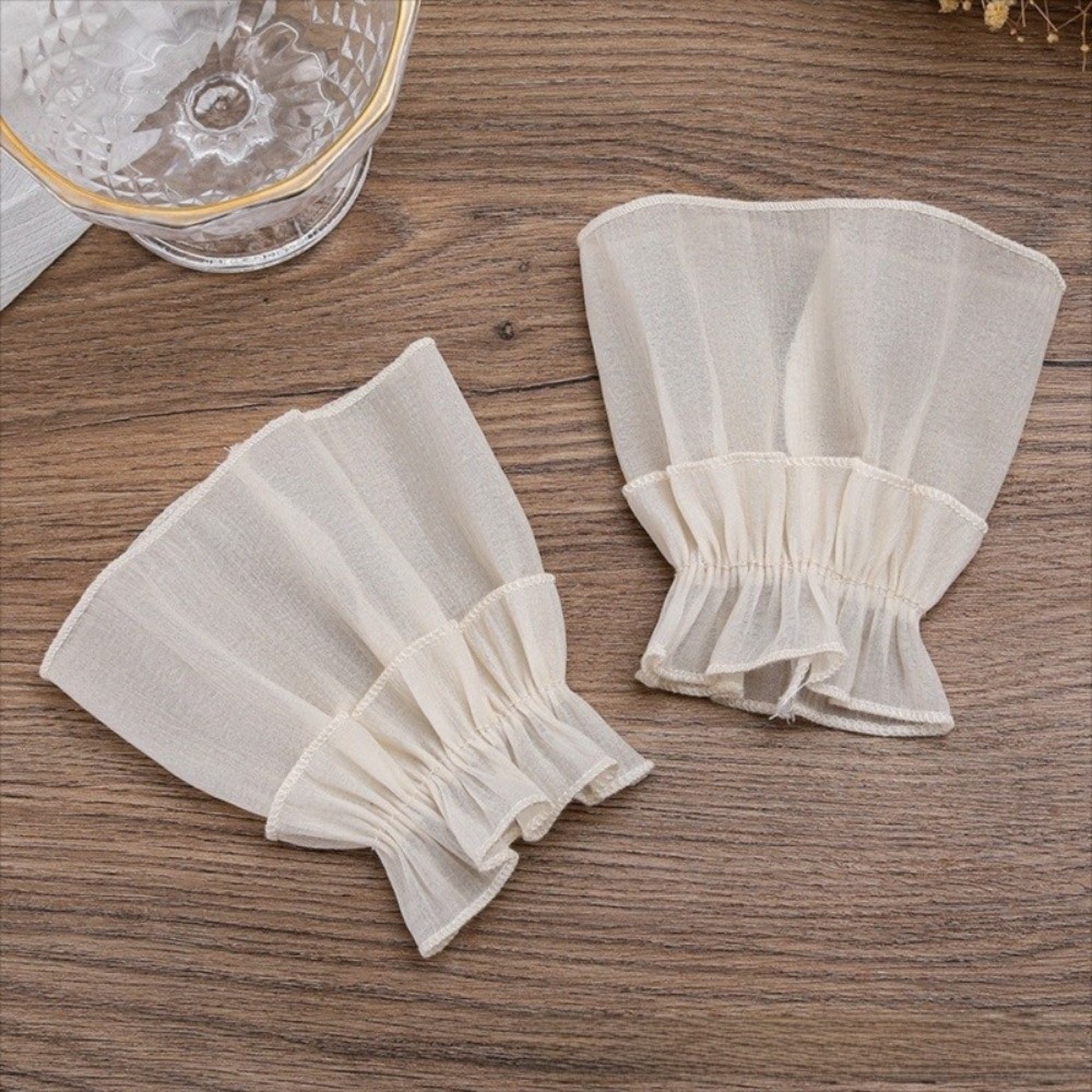 ปลอกแขนจีบระบายแบบถอดได้ ประดั - Fingerless Glove Knit บทวิจารณ์และราคา