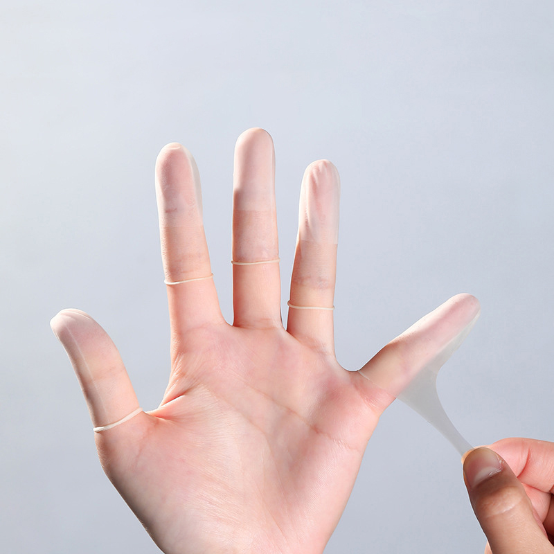 ปลอกนิ้วลาเท็กซ์แบบใช้แล้วทิ้ง - Latex Disposable Glove บทวิจารณ์และราคา