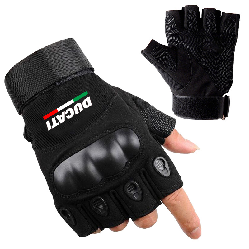 ถุงมือยุทธวิธีแบบแข็งครึ่งนิ้ว - Motorcycle Glove Knuckle บทวิจารณ์และราคา